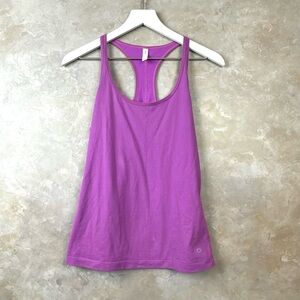 Gap Fit Purple Racerback Tank Top Women Sz S